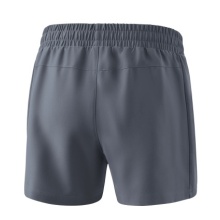 Erima Sport-Hose Change Shorts (mit Innenhose, Stretch-Einsätze) kurz dunkelgrau Damen