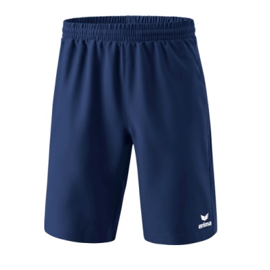 Erima Sport-Hose Change Shorts (mit Innenhose, Stretch-Einsätze) kurz navyblau Jungen