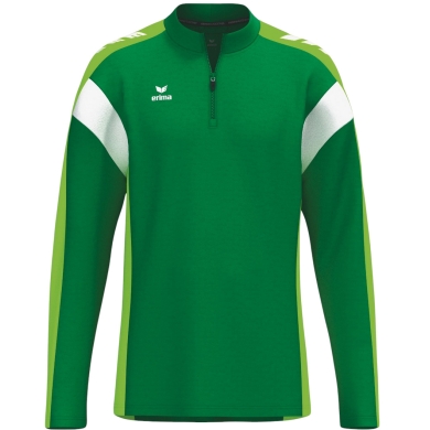 Erima Sport-Langarmshirt Celebrate 125 Trainingstop (100% Polyester) dunkelgrün Kinder