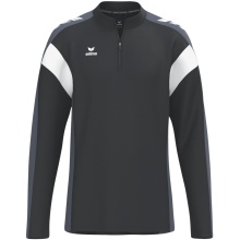 Erima Sport-Langarmshirt Celebrate 125 Trainingstop (100% Polyester) schwarz/grau Herren