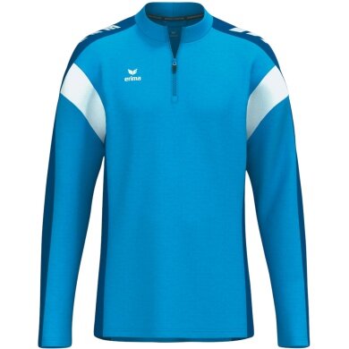 Erima Sport-Langarmshirt Celebrate 125 Trainingstop (100% Polyester) curacaoblau/royalblau Herren