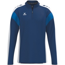 Erima Sport-Langarmshirt Celebrate 125 Trainingstop (100% Polyester) navyblau/weiss Herren