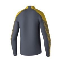 Erima Sport-Langarmshirt Evo Star Trainingstop (100% rec. Polyester) grau/gelb Kinder