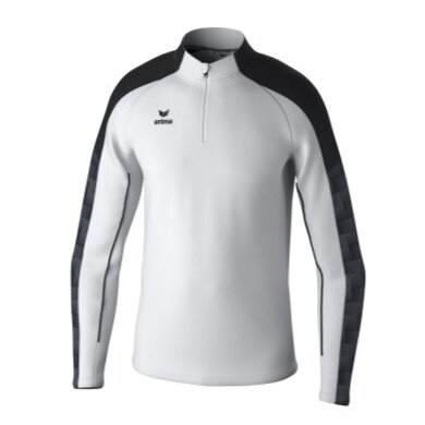 Erima Sport-Langarmshirt Evo Star Trainingstop (100% rec. Polyester) weiss/schwarz Kinder