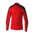 Erima Sport-Langarmshirt Evo Star Trainingstop (100% rec. Polyester) rot/schwarz Herren