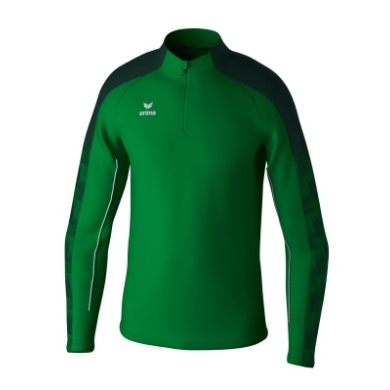 Erima Sport-Langarmshirt Evo Star Trainingstop (100% rec. Polyester) smaragdgrün/pine Herren