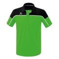 Erima Sport-Polo Change (100% rec. Polyester, schnelltrocknend Funktionsmaterial) grün/schwarz Herren