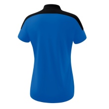 Erima Sport-Polo Change (100% rec. Polyester, schnelltrocknend Funktionsmaterial) royalblau/schwarz Damen