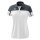 Erima Sport-Polo Change (100% rec. Polyester, schnelltrocknend Funktionsmaterial) weiss/dunkelgrau Damen