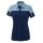 Erima Sport-Polo Change (100% rec. Polyester, schnelltrocknend Funktionsmaterial) navyblau/denimblau Damen