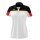 Erima Sport-Polo Change (100% rec. Polyester, schnelltrocknend Funktionsmaterial) weiss/schwarz/rot Damen