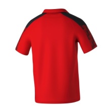 Erima Sport-Polo Evo Star (100% rec. Polyester) rot/schwarz Herren