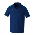 Erima Sport-Polo Evo Star (100% rec. Polyester) navyblau/blau Herren