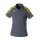 Erima Sport-Polo Evo Star (100% rec. Polyester) grau/gelb Damen