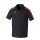 Erima Sport-Polo Evo Star (100% rec. Polyester) schwarz/orange Herren