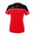 Erima Sport-Shirt Change (100% rec. Polyester, leicht, schnelltrocknend) rot/schwarz Damen