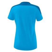 Erima Sport-Shirt Change (100% rec. Polyester, leicht, schnelltrocknend) curacaoblau Damen