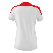 Erima Sport-Shirt Change (100% rec. Polyester, leicht, schnelltrocknend) weiss/rot Damen