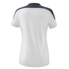 Erima Sport-Shirt Change (100% rec. Polyester, leicht, schnelltrocknend) weiss/dunkelgrau Damen