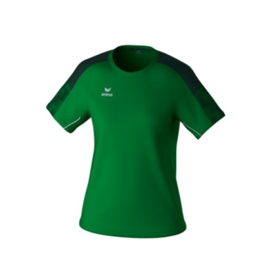 Erima Sport-Shirt Evo Star (100% rec. Polyester, leicht) smaragdgrün/pine Damen