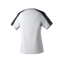 Erima Sport-Shirt Evo Star (100% rec. Polyester, leicht) weiss/schwarz Damen