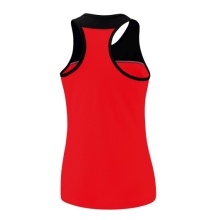 Erima Sport-Tank Top Change (100% rec. Polyester) rot/schwarz Damen