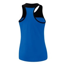 Erima Sport-Tank Top Change (100% rec. Polyester) royalblau/schwarz Damen