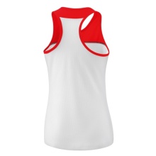 Erima Sport-Tank Top Change (100% rec. Polyester) weiss/rot Damen