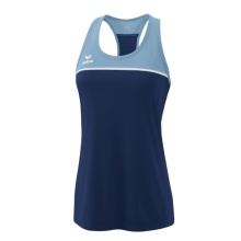 Erima Sport-Tank Top Change (100% rec. Polyester) navyblau/denimblau Damen