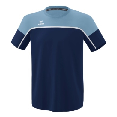 Erima Sport-Tshirt Change (100% rec. Polyester, leicht, schnelltrocknend) navyblau Herren