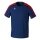 Erima Sport-Tshirt Evo Star (100% rec. Polyester, leicht) navyblau/rot Herren