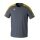 Erima Sport-Tshirt Evo Star (100% rec. Polyester, leicht) grau/gelb Kinder