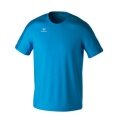 Erima Sport-Tshirt Evo Star (100% rec. Polyester, leicht) curacaoblau Kinder