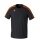 Erima Sport-Tshirt Evo Star (100% rec. Polyester, leicht) schwarz/orange Herren