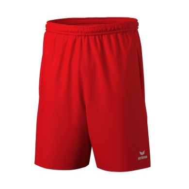 Erima Sporthose Team Short (ohne Innenslip) kurz rot Jungen