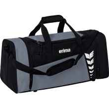 Erima Sporttasche Six Wings (Größe M - 49,5 Liter) grau/schwarz 61x29x28cm