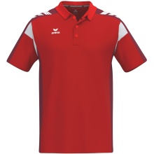 Erima Tennis-Polo Celebrate 125 Function (100% rec. Polyester, schnelltrocknend) rot Herren