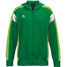 Erima Trainingsjacke Celebrate 125 mit Kapuze (atmungsaktiv, 100% Polyester) dunkelgrün Kinder