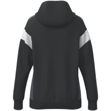 Erima Trainingsjacke Celebrate 125 mit Kapuze (atmungsaktiv, 100% Polyester) schwarz/grau Damen