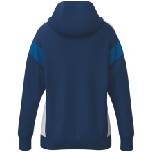 Erima Trainingsjacke Celebrate 125 mit Kapuze (atmungsaktiv, 100% Polyester) navyblau/weiss Damen