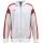 Erima Trainingsjacke Celebrate 125 mit Kapuze (atmungsaktiv, 100% Polyester) weiss/rot Kinder