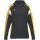 Erima Trainingsjacke Celebrate 125 mit Kapuze (atmungsaktiv, 100% Polyester) schwarz/gelb Damen