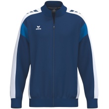 Erima Trainingsjacke Celebrate 125 (atmungsaktiv, 100% Polyester) navyblau/weiss Herren