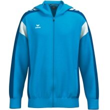 Erima Trainingsjacke Celebrate 125 mit Kapuze (atmungsaktiv, 100% Polyester) curacaoblau Herren