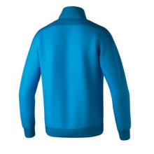 Erima Trainingsjacke Change (rec. Polyester, hoher Tragekomfort) curacaoblau/weiss Jungen