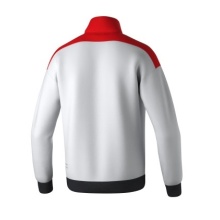 Erima Trainingsjacke Change (rec. Polyester, hoher Tragekomfort) weiss/rot/schwarz Jungen