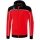 Erima Trainingsjacke Change mit Kapuze (rec. Polyester, strapazierfähig, mit Reißverschlusstaschen) rot/schwarz Herren