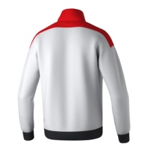 Erima Trainingsjacke Change (rec. Polyester, hoher Tragekomfort) weiss/rot/schwarz Herren