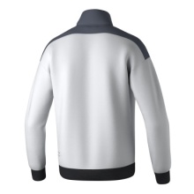 Erima Trainingsjacke Change (rec. Polyester, hoher Tragekomfort) weiss/grau/schwarz Herren