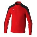 Erima Trainingsjacke Evo Star (Stehkragen, strapazierfähig) rot/schwarz Herren